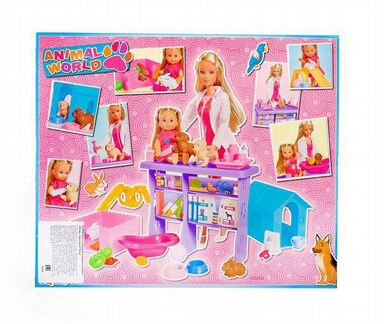 Игровой набор кукол Steffi (Simba) Штеффи и Еви, 