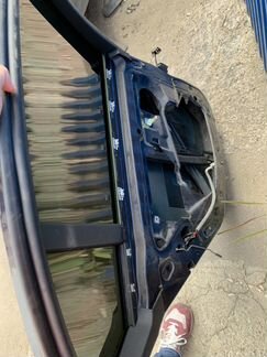 Дверь в сборе левая задняя BMW E60 дорестайлинг до