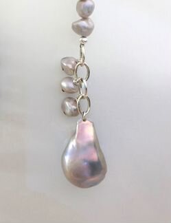 Жемчуг натуральный браслет 