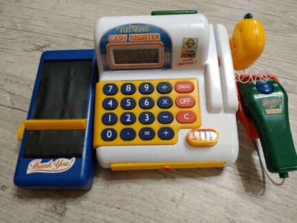 Игрушка кассовый аппарат