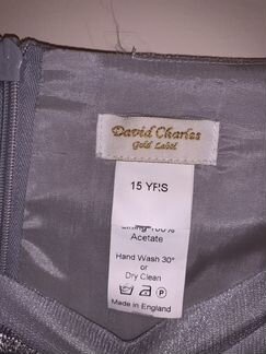 Платье с цветами