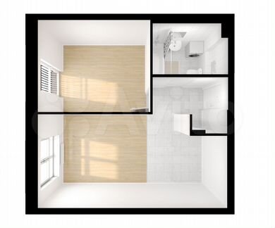 1-к квартира, 39.6 м², 26/26 эт.