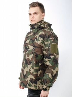 Куртка Shark Skin Soft Shell, вудланд. (новые)