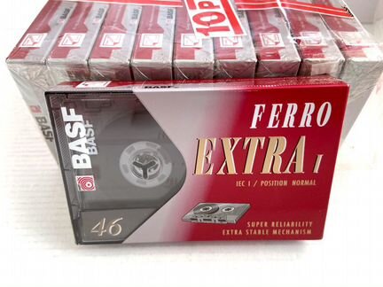 Аудиокассеты кассеты Basf Ferro Extra I 46 -Normal