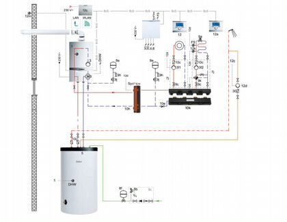 Котел газовый turboTEC plus VU 282/5-5. Комплект 7