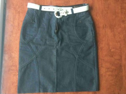 Юбка джинсовая 44р