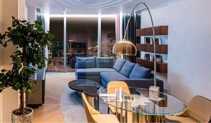 1-к апартаменты, 54 м², 75/94 эт.