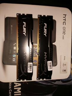 Оперативная память Kingston HyperX fury Black 1866