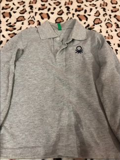 Поло с длинным рукавом Benetton