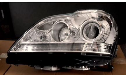 Ремонт фар Мерседес замена линз на новые