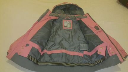 Зимняя теплая куртка huppa р.122