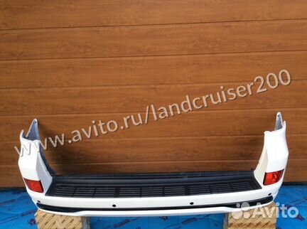 Бампер Land Cruiser 200 Executive White