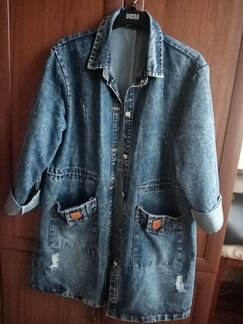 Куртка джинсовая 52 размер