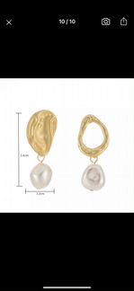 Серьги с жемчугом