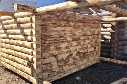 Сруб бани 4х3+3