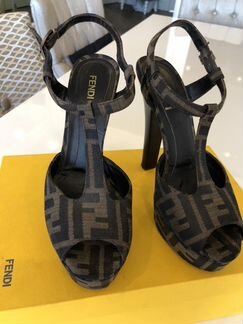 Туфли Босоножки Fendi оригинал vintage