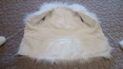 Новый нярядный жилет из иск. меха
