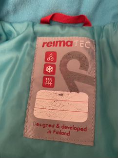 Куртка reima 110 для девочек демисезонная