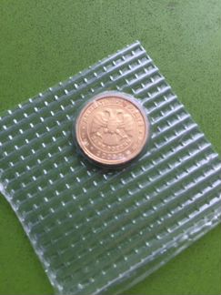 Монета золотая 25 номинал