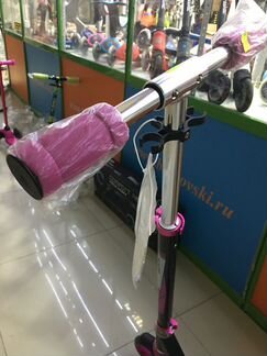 Самокат Novatrack deft 200 розовый