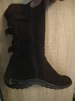 Зимние сапоги marzetti (замшевые с натуральным мех