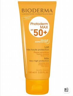 Bioderma photoderm max 50+ 100ml новое