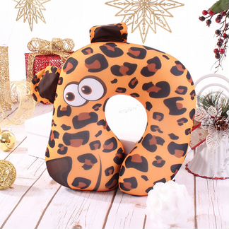 Декоративная подушка Леопард (30х33)