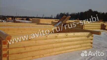 Сруб Дома 4х5 м. Установка, доставка