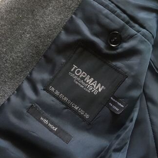 Пиджак Topman с натуральной шерстью, размер S