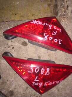 Фонарь Крышки багажника на Peugeot 3008