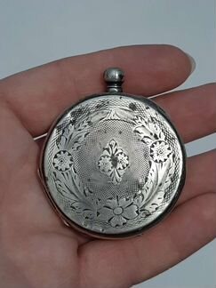 Карманные часы серебро 19 век Tobias серебро 84про