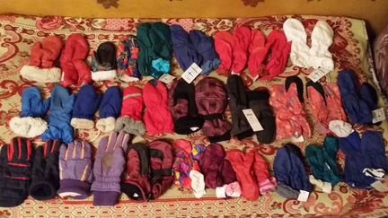 Рукавицы краги варежки перчатки финские 0-10 лет