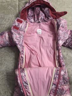 Комбинезон со съемным внутренним мехом 86 см