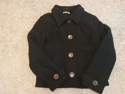 Пальто укороченное демисезонное р.48