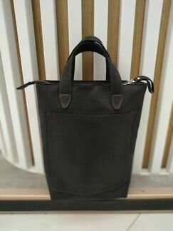 Кожаная сумка шоппер