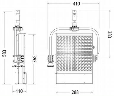 Светильник filmgear power LED 160
