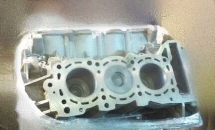 Блок двигателя в сборе V9X-3.0 Nissan-Infiniti