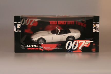Toyota 2000GT Cabrio James Bond Version (White)