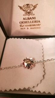 Серебряный браслет Цветок Лотоса 925 пр