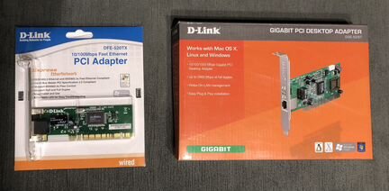 Сетевые карты D-Link / Trendnet