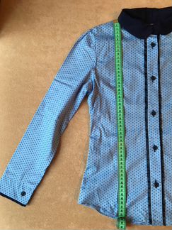 Блузка школьная для девочки, на 12-13 лет