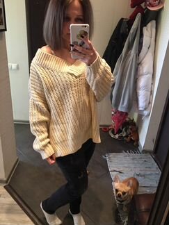 Свитер oversize
