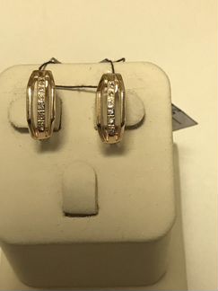 Золотые серьги