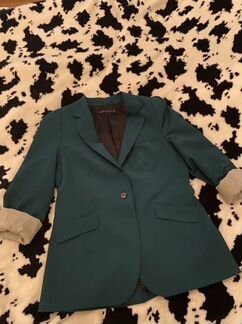 Пиджак zara зеленый М