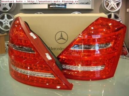 Фонари рестайлинг Mercedes S Klasse W221