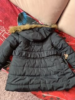 Пуховик зимний для девочки