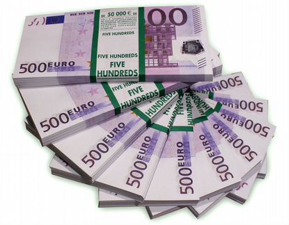 Евро в кейсе или пачками или коробками
