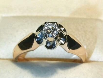 Кольцо золотое СССР