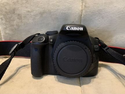 Фотоаппарат Canon EOS 550D, kit 18-55, пробег 3750
