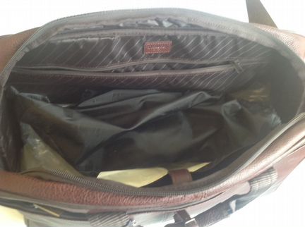 Сумка кожаная дорожная саквояж